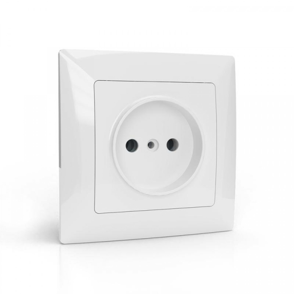Розетка 1-м СП AVA 16А IP20 без заземл. без защ. шторок в сборе бел. TOKOV LIGHT TKL-AV-R1F-C01 Розетка 1-м СП AVA 16А IP20 без заземл. без защ. шторок в сборе бел. TOKOV LIGHT TKL-AV-R1F-C01
