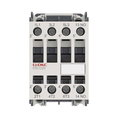 Контактор магнитный YON DSC025 25A 12.5кВт AC3 3P кат.24В DC 1НО YON DSC025-3C10D024 Контактор магнитный YON DSC025 25A 12.5кВт AC3 3P кат.24В DC 1НО YON DSC025-3C10D024