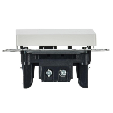 Выключатель проходной 1-кл. СП BRITE ВС10-1-6-БрБ 10А механизм бел. IEK BR-V12-0-10-K01