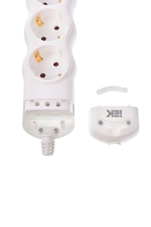 Колодка удлинителя 3-мест. с заземл. РПр03 IEK WYP10-D-KP-16-03-ZS-K01