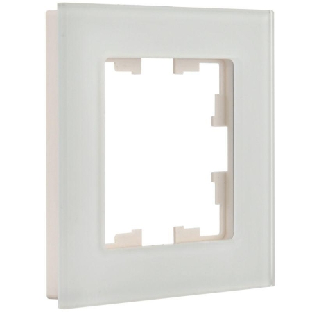 Рамка 1-м BRITE РУ-1-2-Бр стекло бел. матов. IEK BR-M12-G-31-K01 Рамка 1-м BRITE РУ-1-2-Бр стекло бел. матов. IEK BR-M12-G-31-K01