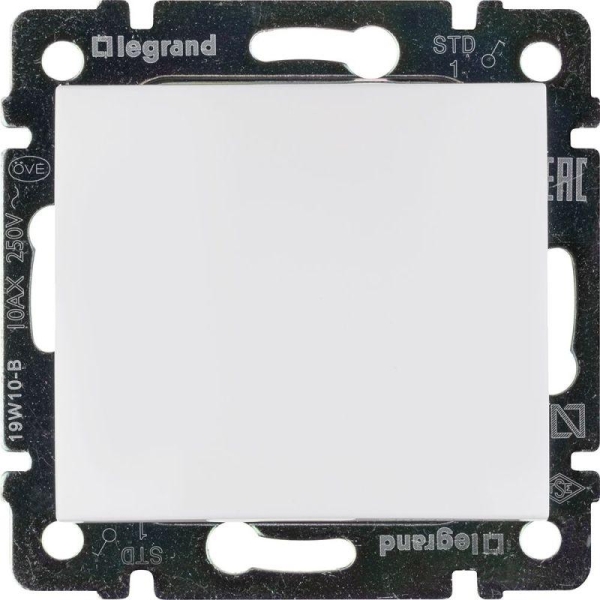 Выключатель 1-кл. СП Valena 10А IP31 250В механизм бел. IEK 774401 Выключатель 1-кл. СП Valena 10А IP31 250В механизм бел. IEK 774401