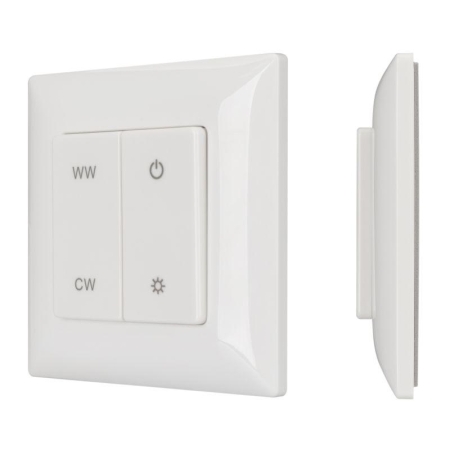 Панель SMART-P48-MIX-P-SUF (3В 1 зона Knob 2.4G) пластик Arlight 028302