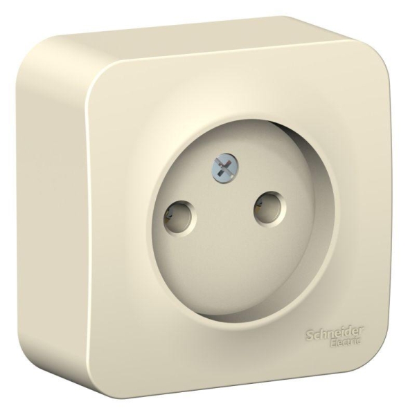 Розетка 1-м ОП Blanca 16А IP20 250В без заземл. без защ. шторок с изолир. пластиной молоч. SE BLNRA000112 Розетка 1-м ОП Blanca 16А IP20 250В без заземл. без защ. шторок с изолир. пластиной молоч. SE BLNRA000112