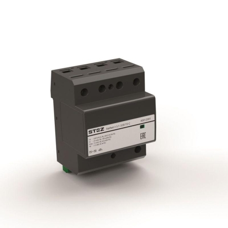 Устройство защиты от импульсных напряжений класса 1+2 3 фазы N PE АвИмп-I-3.1-320/25-C СТЭЗ 40011001