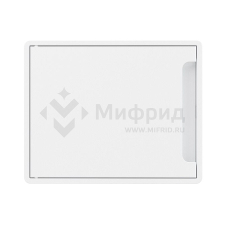 Щиток настенный Фрейм (FRAME) 8мод. с бел. дверцей с 2 шинами PEN на 6 и 8 отверст. бел. DKC F08W1WW