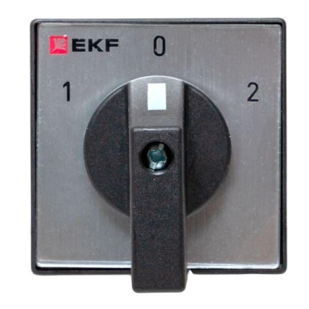 Переключатель кулачковый ПК-1-23 3п 10А "1-0-2" IP65 EKF pk-1-23-10-65 Переключатель кулачковый ПК-1-23 3п 10А "1-0-2" IP65 EKF pk-1-23-10-65
