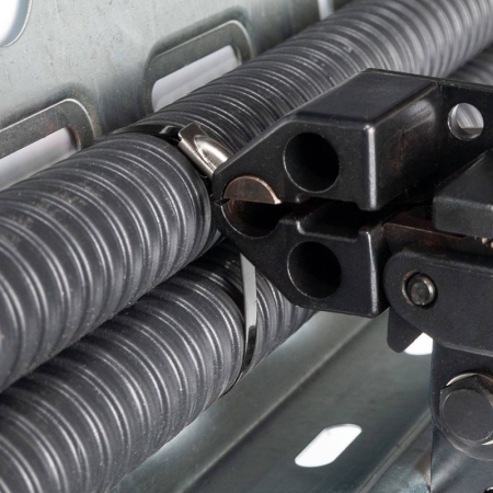 Хомут кабельный СКС-П (304) 4.6х250 стальной с покрытием (уп.100шт) Fortisflex 74932