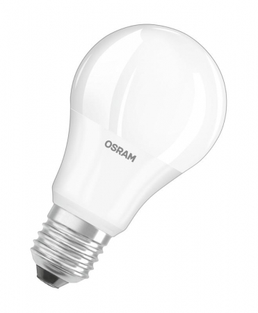 Лампа светодиодная LED STAR CLASSIC A 75 8.5W/865 8.5Вт грушевидная 6500К холод. бел. E27 806лм 220-240В матов. пласт. OSRAM 4052899971561 Лампа светодиодная LED STAR CLASSIC A 75 8.5W/865 8.5Вт грушевидная 6500К холод. бел. E27 806лм 220-240В матов. пласт. OSRAM 4052899971561