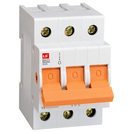 Выключатель-разъединитель BKD 3п 40А LS Electric 061301878B Выключатель-разъединитель BKD 3п 40А LS Electric 061301878B