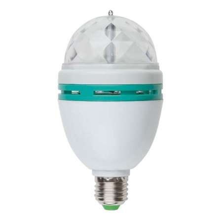 Светильник-проектор светодиод. ULI-Q301 03W/RGB/E27 WHITE VOLPE 09839 Светильник-проектор светодиод. ULI-Q301 03W/RGB/E27 WHITE VOLPE 09839