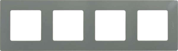 Рамка 4-м Etika светл. галька IEK 672524 Рамка 4-м Etika светл. галька IEK 672524