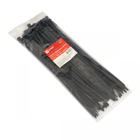 Хомут кабельный 7.2х350 нейл. черн. (уп.100шт) EKF plc-cb-7.2x350 Хомут кабельный 7.2х350 нейл. черн. (уп.100шт) EKF plc-cb-7.2x350