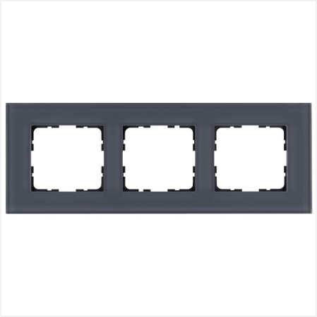 Рамка 3-м G-Glass стекло маренго Jasmart G1003GC Рамка 3-м G-Glass стекло маренго Jasmart G1003GC