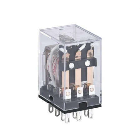 Реле промежуточное JZX-22F(D) 4 конт. с инд. LED 3А 220В DC (R) CHINT 285227 Реле промежуточное JZX-22F(D) 4 конт. с инд. LED 3А 220В DC (R) CHINT 285227