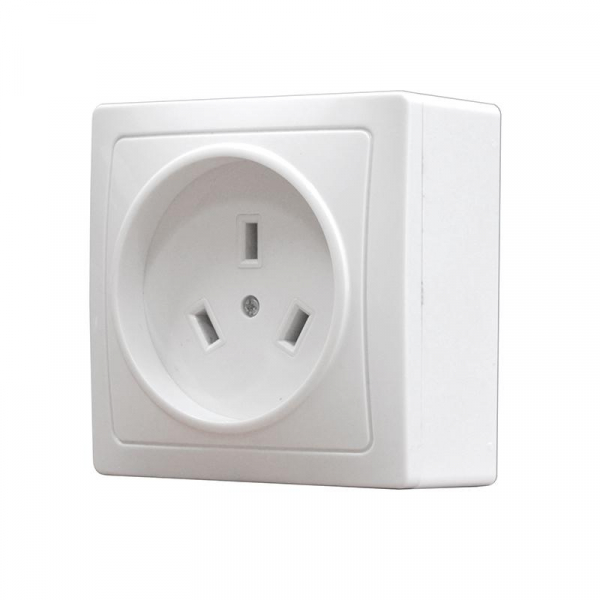 Розетка 1-м ОП 32А 250В IP20 2P+N для плиты с заземл. бел. Universal 5314 Розетка 1-м ОП 32А 250В IP20 2P+N для плиты с заземл. бел. Universal 5314