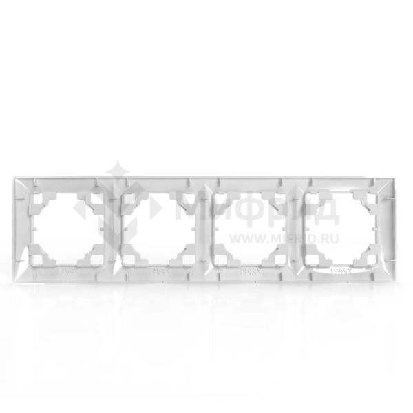 Рамка 4-м AVA бел. TOKOV ELECTRIC TKL-AV-RM4-C01