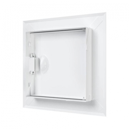 Люк-дверца ревизионная 360х560мм фланец 300х500мм с ручкой сталь покрытие - полимер EVECS ЛТ3050Мп