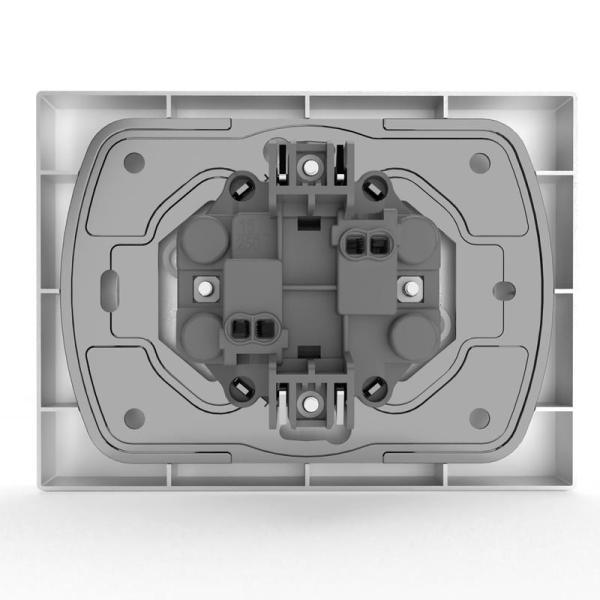 Розетка 2-м СП Pixel 16А IP20 без заземл. в сборе бел. TOKOV ELECTRIC TKE-PX-R2F-C01 Розетка 2-м СП Pixel 16А IP20 без заземл. в сборе бел. TOKOV ELECTRIC TKE-PX-R2F-C01