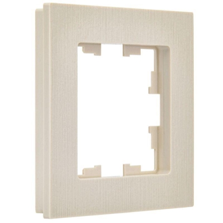 Рамка 1-м BRITE РУ-1-Бр беж. рифленый IEK BR-M12-51-K10 Рамка 1-м BRITE РУ-1-Бр беж. рифленый IEK BR-M12-51-K10