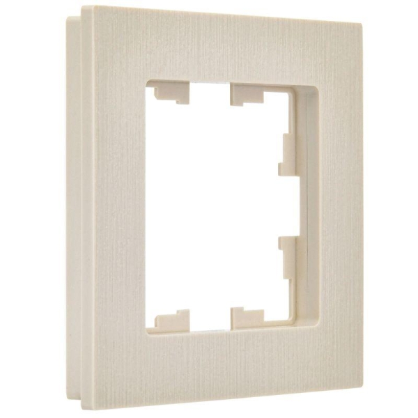 Рамка 1-м BRITE РУ-1-Бр беж. рифленый IEK BR-M12-51-K10 Рамка 1-м BRITE РУ-1-Бр беж. рифленый IEK BR-M12-51-K10