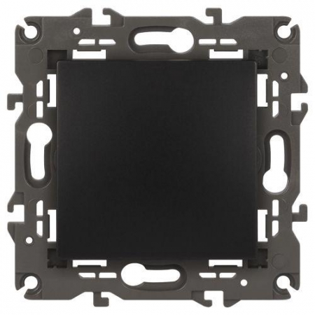 Выключатель 1-кл. СП Elegance 14-1101-05 10А IP20 250В 10AX механизм антрацит Эра Б0034212