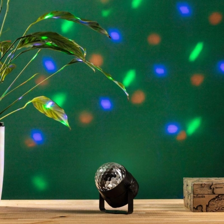 Ночник-проектор светодиодный "Диско-шар" с дистанционным управлением USB Neon-Night 601-526