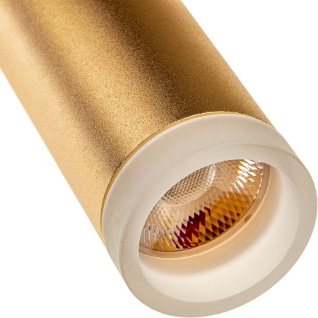 Светильник трековый подвес светодиодный ARTLINE 40х40х300мм 12Вт 840Лм 4000К 230В алюм./пластик. 5.5кв.м зол. Ritter 59714 2