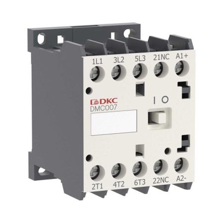Миниконтактор YON DMC007 7A 3кВт AC3 3P кат. 48В AC 1НО YON DMC007-3C10A048 Миниконтактор YON DMC007 7A 3кВт AC3 3P кат. 48В AC 1НО YON DMC007-3C10A048