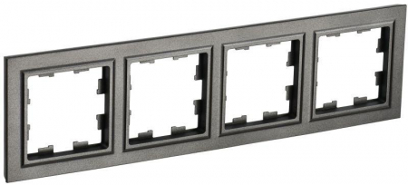 Рамка 4-м BRITE РУ-4-БрТБ бронза IEK BR-M42-K45 Рамка 4-м BRITE РУ-4-БрТБ бронза IEK BR-M42-K45