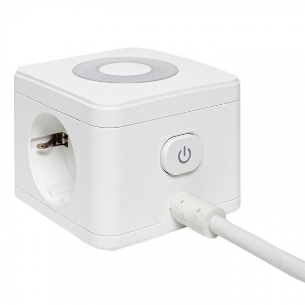 Удлинитель "Куб" 2х1.3м 2USB 2.4А+Type C + Ночник 1кв.мм EKF UBA-CUB-2-TC Удлинитель "Куб" 2х1.3м 2USB 2.4А+Type C + Ночник 1кв.мм EKF UBA-CUB-2-TC