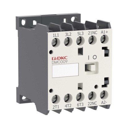 Миниконтактор YON DMC009 9A 4кВт AC3 3P кат. 380В AC 1НО YON DMC009-3C10A380 Миниконтактор YON DMC009 9A 4кВт AC3 3P кат. 380В AC 1НО YON DMC009-3C10A380