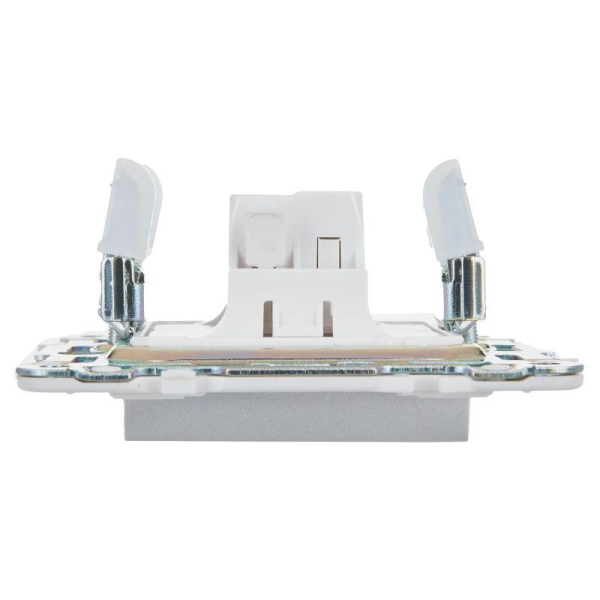 Выключатель 1-кл. SKANDY 10А SK-V01S серебр. IEK SK-V10-0-10-K23