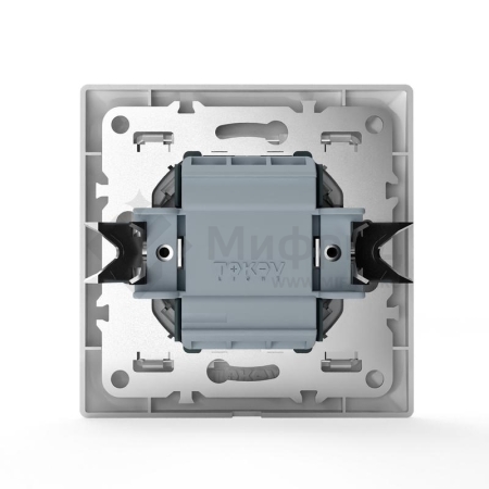 Выключатель 2-кл. СП AVA 10А IP20 в сборе бел. TOKOV ELECTRIC TKL-AV-V2F-C01