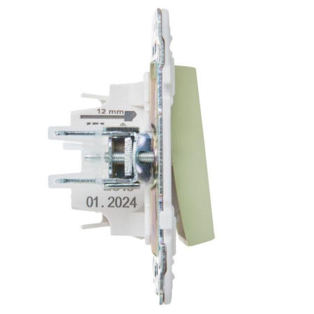 Выключатель 1-кл. SKANDY 10А SK-V01G мятный IEK SK-V10-0-10-K06