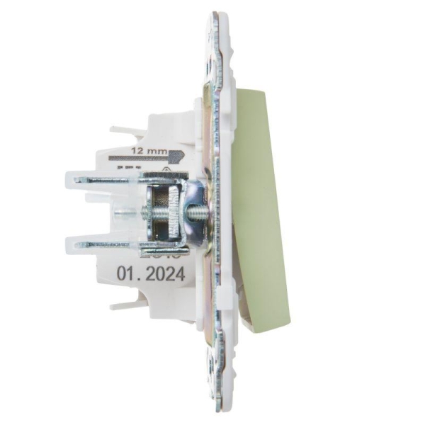 Выключатель 1-кл. SKANDY 10А SK-V01G мятный IEK SK-V10-0-10-K06