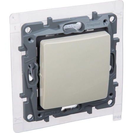 Переключатель 1-кл. Etika 10А IP44 250В безвинтов. зажимы сл. кость IEK 672307 Переключатель 1-кл. Etika 10А IP44 250В безвинтов. зажимы сл. кость IEK 672307