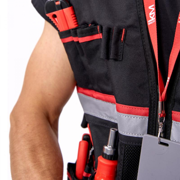 Жилет монтажника КМ-TOOLVESTBAG-23 универс. регулир. КМ LO43175 Жилет монтажника КМ-TOOLVESTBAG-23 универс. регулир. КМ LO43175