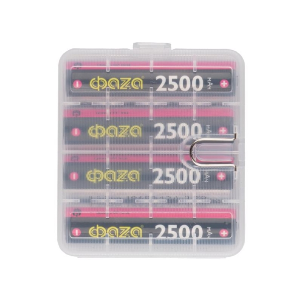 Аккумулятор 18650 3.7В Li-Ion 2500мА.ч без платы защиты PB-4 (уп.4шт) ФАZА 5060326 Аккумулятор 18650 3.7В Li-Ion 2500мА.ч без платы защиты PB-4 (уп.4шт) ФАZА 5060326