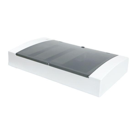 Щит комбинированный Unix 2х18мод. + 1 монтаж. плата 4 габарит IP41 прозр. дверь PROxima EKF ux-2x18+1m-n