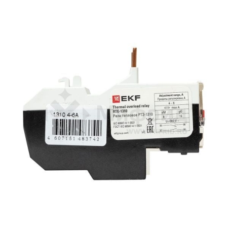 Реле тепловое РТЭ-1310 4-6А EKF rel-1310-4-6