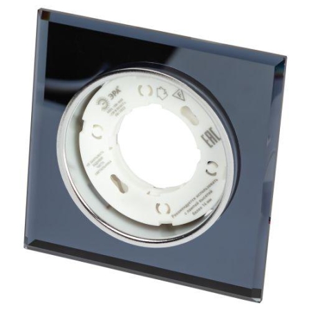 Светильник DK LD50 BK GX53 со светодиодной подсветкой встраиваемый черн. Эра Б0057473 Светильник DK LD50 BK GX53 со светодиодной подсветкой встраиваемый черн. Эра Б0057473