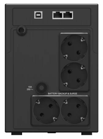 Источник бесперебойного питания Smart Power Pro II Euro 1200 720Вт 1200В.А черн. IPPON 1029740