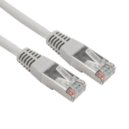 Патч-корд F/UTP кат.5e RJ45-RJ45 26AWG LSZH 0.3м сер. Rexant 02-0110-03 Патч-корд F/UTP кат.5e RJ45-RJ45 26AWG LSZH 0.3м сер. Rexant 02-0110-03