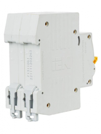 Выключатель автоматический модульный 2п C 63А 4.5кА ВА47-29 KARAT IEK MVA20-2-063-C Выключатель автоматический модульный 2п C 63А 4.5кА ВА47-29 KARAT IEK MVA20-2-063-C