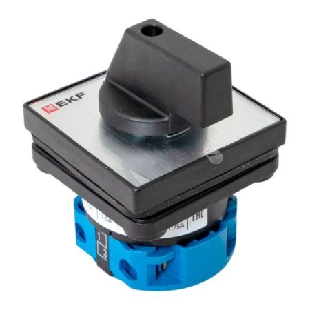 Переключатель кулачковый ПК-1-51 1п 10А "1-2" IP65 EKF pk-1-51-10-65 Переключатель кулачковый ПК-1-51 1п 10А "1-2" IP65 EKF pk-1-51-10-65