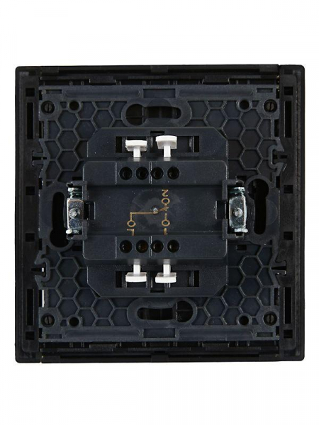 Выключатель проходной 1-кл. СП FORTE&PIANO 10А FP103 черн. IEK FP-V12-0-10-1-K02