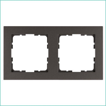 Рамка 2-м G-Classic мокко Jasmart G1002Z Рамка 2-м G-Classic мокко Jasmart G1002Z