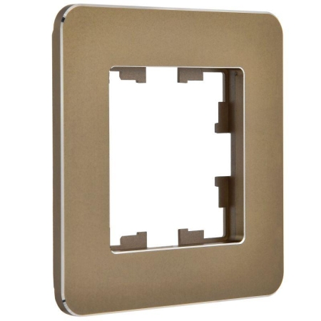 Рамка 1-м BRITE РУ-1-1-Бр метал. латунь RE IEK BR-M12-M-01-K49 Рамка 1-м BRITE РУ-1-1-Бр метал. латунь RE IEK BR-M12-M-01-K49