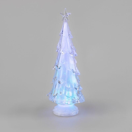 Фигура светодиодная "Елочка со звездой" 37см 1LED 0.1Вт IP20 на подставке элементы питания 4хAAA (не в компл.) Neon-Night 513-026